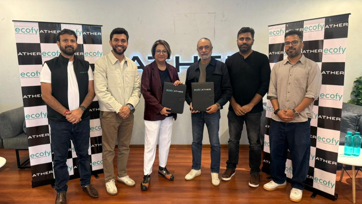 Ecofy partners Ather Energy to expand electric vehicle ecosystem