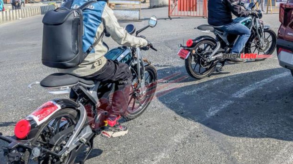 Royal Enfield Flying Flea electric bike spotted undisguised