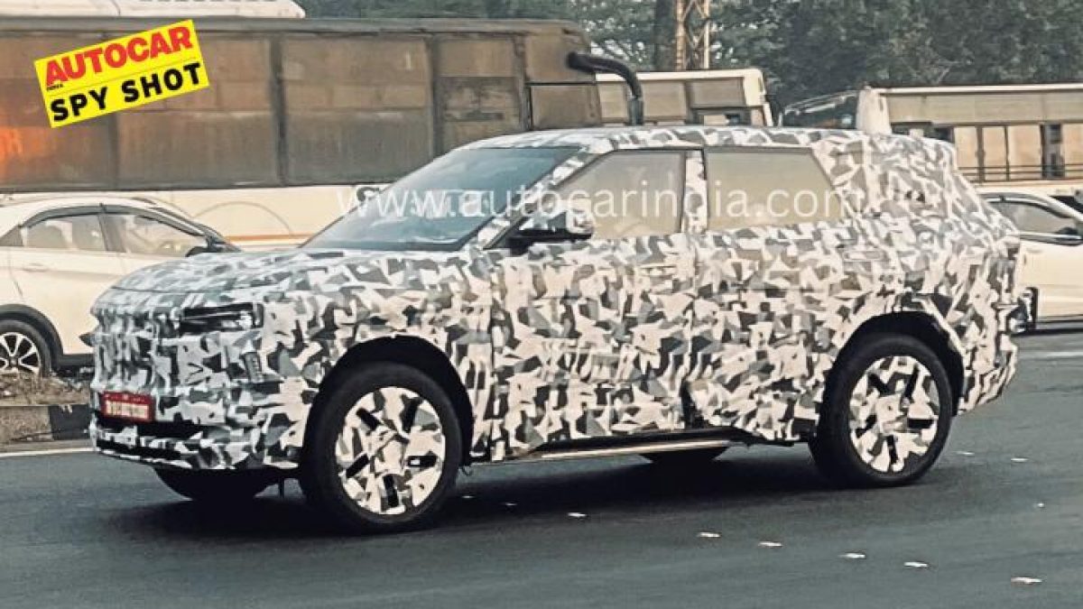 Mahindra BE.07 based electric SUV spotted testing ahead of 2027 launch
