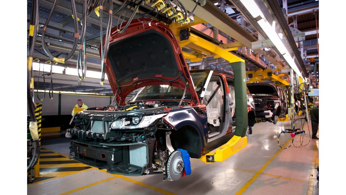 Jaguar Land Rover Halts Production At Solihull Plant Due To Parts Shortage